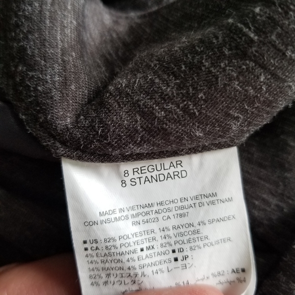 Old Navy Stretch Pixie Pants - Mid Rise - Gray - Women’s Size 8 - Picture 3 of 12